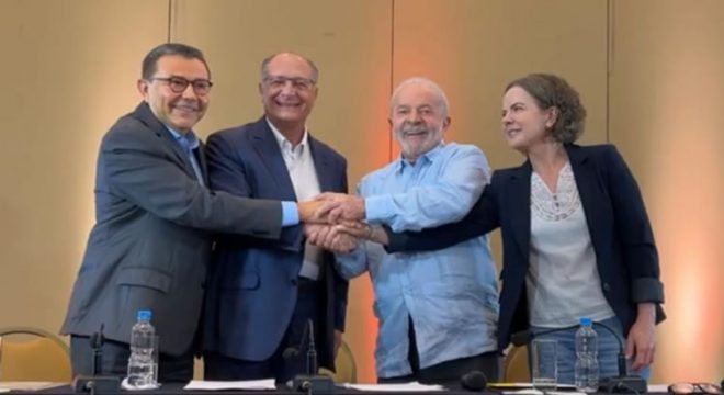 PSB oficializa Geraldo Alckmin como vice de Lula