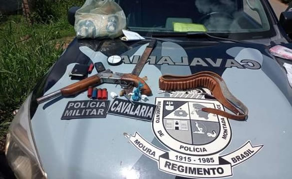Mais duas armas de fogo apreendidas em Crato e Assaré no Cariri