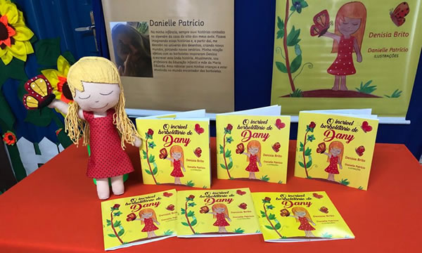 Professora lança livro infantil ‘O incrível borboletário de Danny’ nesta segunda