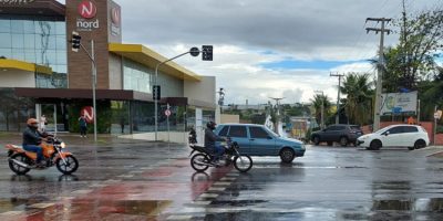 Chuvas nas ruas de Juazeiro do Norte, no Cariri.