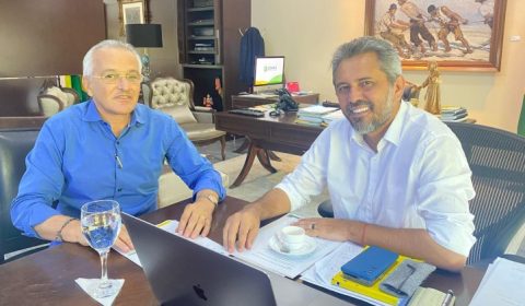 Giovanni Sampaio e Elmano Freitas.