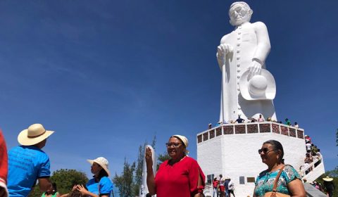 Colina do Horto do Padre Cícero, em Juazeiro do Norte