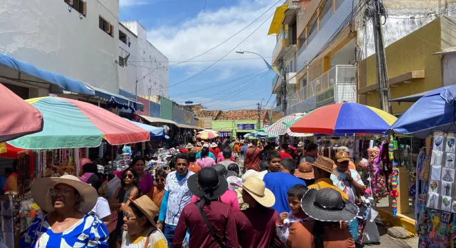 Romeiros no Centro de Juazeiro do Norte