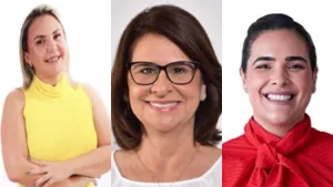 Késia, Gislaine e Mônica - Fotos: TSE