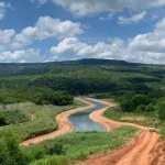 Obra do Cinturão das Águas do Ceará