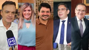 Fernando Santana, Eliana Estrela, Diogo Machado, Rafael Branco e Zé Ailton Brasil