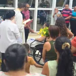 Casamento realizado no Hospital Regional do Cariri, em Juazeiro do Norte.