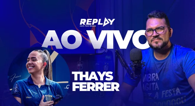 Thays Ferrer em entrevista com Toni Sousa.