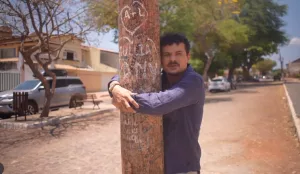 Influencer Max Petterson em seu projeto Eh do Cariri