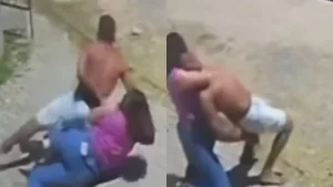 Policial civil agarra, derruba, dá mata-leão e impede fuga de preso em Quixadá (CE).