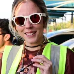 jade romero, vice-governadora do Ceará durante a caminhada da fé