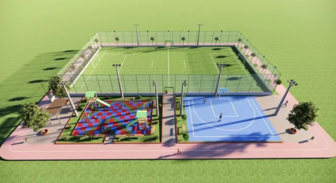 O Centro Esportivo Comunitário será construído no bairro Bela Vista.