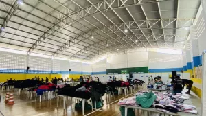 O bazar solidário contará com 10 pontos de coleta.