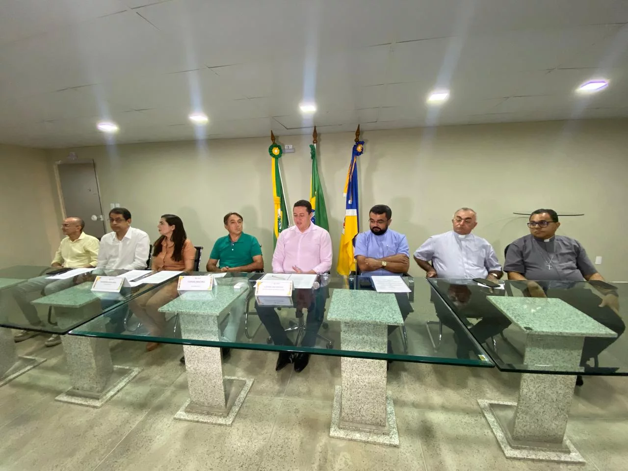 coletiva sobre vista da imagem peregrina de nssa senhora de fátima