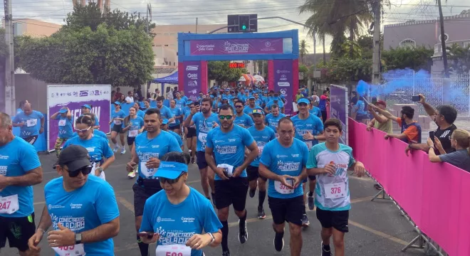 Mais de mil corredores participaram da 4ª edição da Corrida Conectados pela Cura