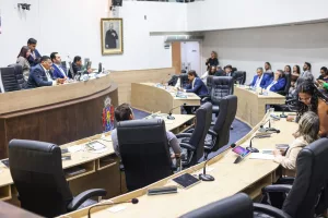 Registro de sessão da Câmara de Juazeiro do Norte.