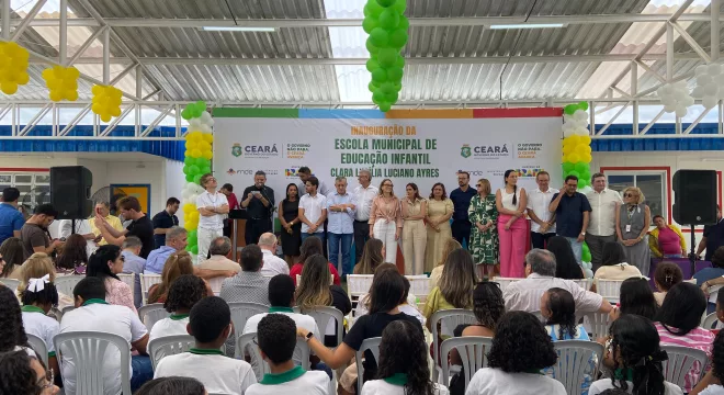 Jardim inaugura creche da primeira infância após 12 anos