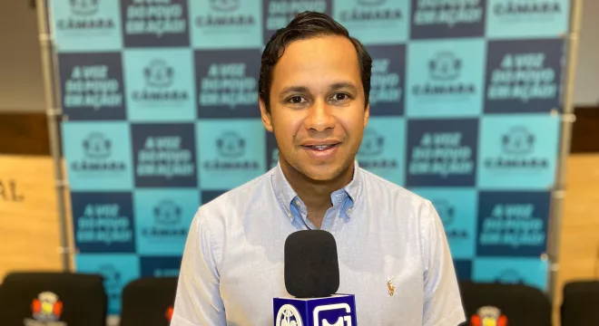 Felipe Vasques, presidente da Câmara de Juazeiro do Norte.