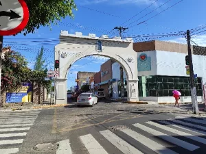 Arco dos Salesianos, em Juazeiro do Norte.