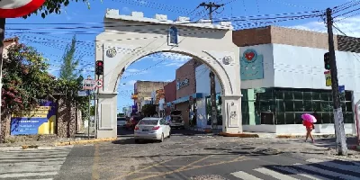 Arco dos Salesianos, em Juazeiro do Norte.