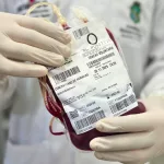 bolsa de doação de sangue