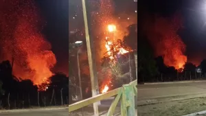 As ocorrências, atendidas pelo Corpo de Bombeiros, mobilizaram equipes de apoio e moradores, mas não houve registro de feridos.