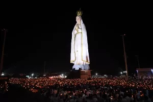 estatua da nossa senhora de fatima, no crato