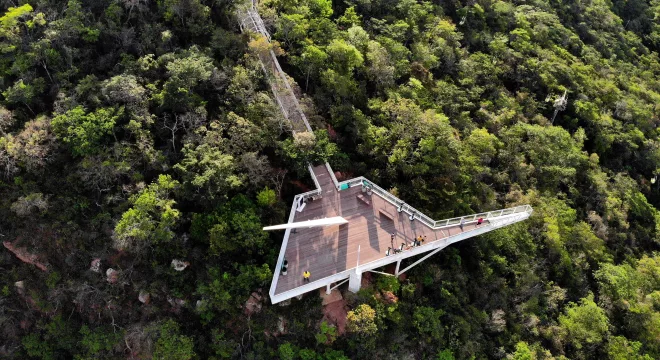 Complexo Ambiental Mirante do Caldas, em Barbalha.