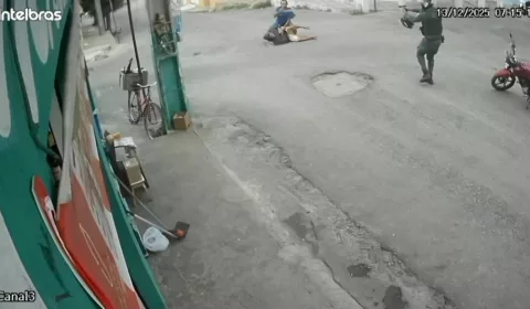 Ação da PM contra uma tentativa de homicídio em Canindé.