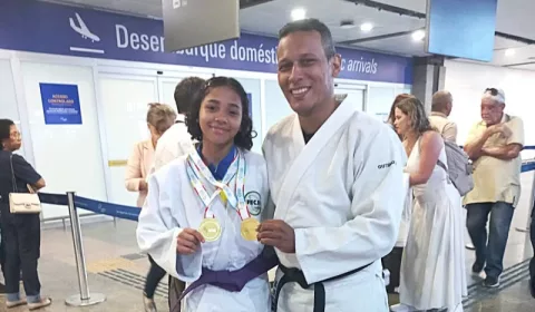 Aleta cearense ana mikaele e seu sensei