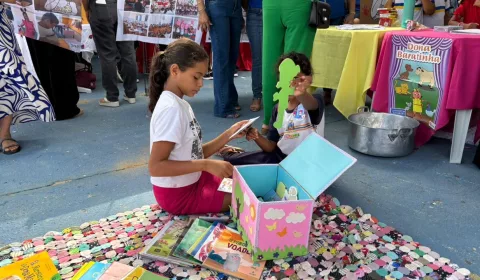 Projeto "Portas para a leitura", em Potengi.