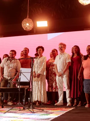 Participantes do Afrobarroco, no Cariri.