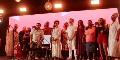 Participantes do Afrobarroco, no Cariri.