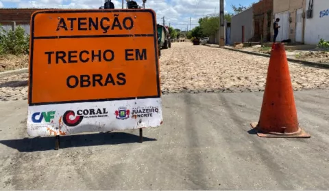 As intervenções integram o cronograma do Programa de Saneamento e Infraestrutura Urbana de Juazeiro do Norte (PSIU Juazeiro).