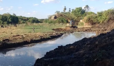 Riacho do Tiradentes em Juazeiro do Norte.
