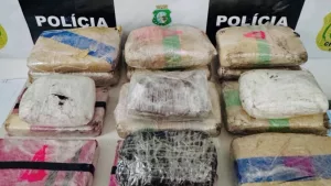 Droga apreendida em Várzea Alegre.