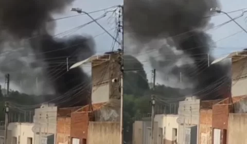 Incêndio em escritorio no bairro antonio vieira