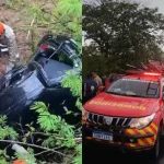 Mulher morre após carro capotar na CE-293, em Milagres