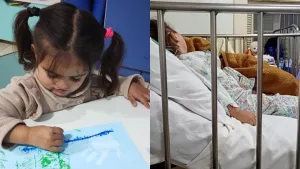 A família de Barbalha pede ajuda para custear estadia em Santa Catarina para realização da cirurgia de correção de palato de uma criança.