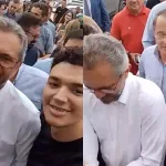 Elmano provocação de jovem termina com agressão por parte de Giovanni Sampaio.