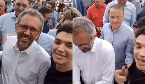 Elmano provocação de jovem termina com agressão por parte de Giovanni Sampaio.