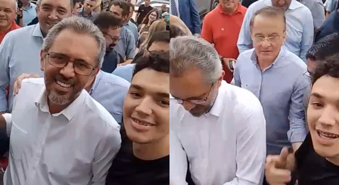 Elmano provocação de jovem termina com agressão por parte de Giovanni Sampaio.