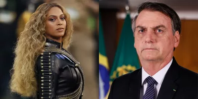 Beyoncé e Bolsonaro.