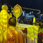 Missa em alusão aos aniversários dos hospitais Santo Antônio e do Coração reúne cerca de 2 mil pessoas em Barbalha.