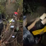 Carro cai em ribanceira e deixa uma pessoa ferida em Barbalha.