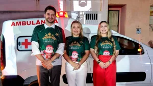 Entrega de uma ambulância e quatro veículos, que passam a integrar a frota municipal de Altaneira.