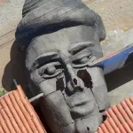 A cabeça da estátua de Santo Antônio foi fixada ao corpo, após 39 anos, em Caridade.