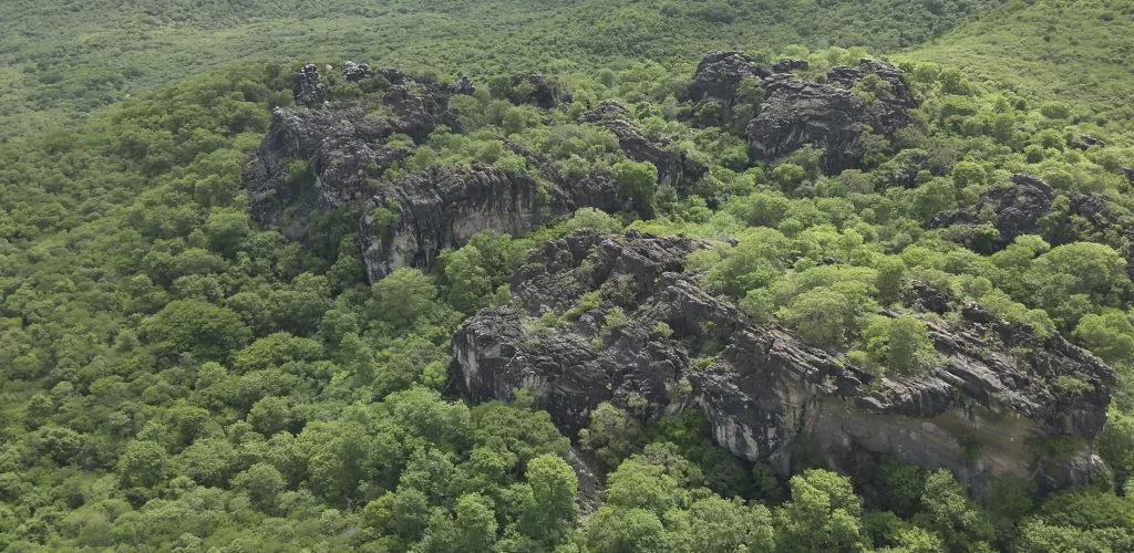 MONA Furna dos Ossos, no município de Tejuçuoca. 