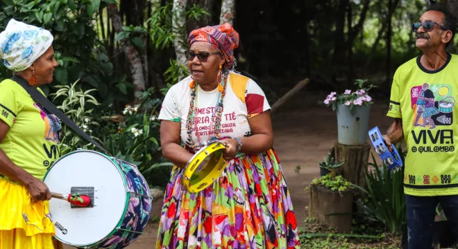 Coco de Souza Com a Mestra Maria de Tiê é atração da Estirada Cultural, em Juazeiro do Norte