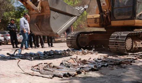 Descargas adulteradas apreendidas durante operações de fiscalização de trânsito em Juazeiro do Norte